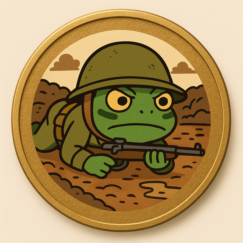 Dashcoin Frog Soldier